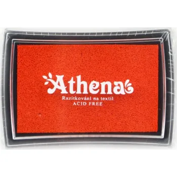 Razítková poduška Razítková poduška na textil - oranžová - F6_021C