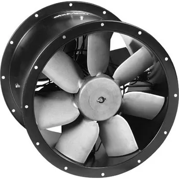 Průmyslový ventilátor Soler&Palau (Španělsko) S&P TCBT / TCBB Průměr [mm]: Ø 450, Model: Dvojitý ventilátor, třífázový motor, 230/400V, Průtok vzduchu [m3/h]: 6 900 Ø 250 - Ø 800