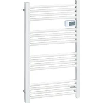 Radiátor HOMCOM Ručníkový radiátor 540x960 mm Koupelnový radiátor 16 topných těles s ochranou proti přehřátí Nástěnný hliníkový Bílý pro koupelny |