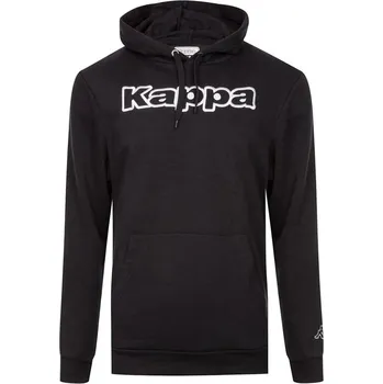 Pánská mikina Kappa LOGO DAFERS mikina černá 3XL