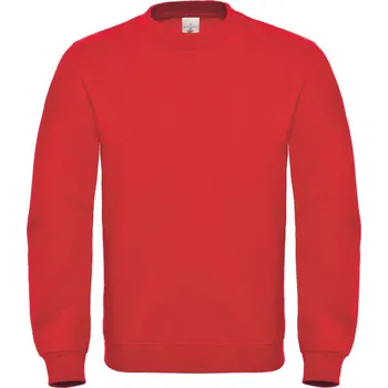 Pánská mikina B&C Pánská mikina přes hlavu 80/20 Barva: Červená, Velikost: L
