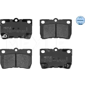 Brzdová destička Sada brzdových destiček, kotoučová brzda MEYLE 025 243 2317