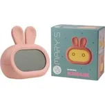 Budzik królik różowy