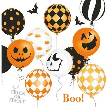 Papírový ubrousek Ubrousky DAISY L (20ks) Scary Halloween Balloons