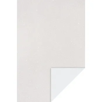 Pěnová guma bílá s glitry 20x30 cm - 10 ks