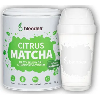 Zdraví Blendea Citrus Matcha 90g + MINI Shaker 300ml