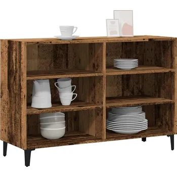 přebalovací pult a komoda Příborník old wood 103,5 x 35 x 70 cm kompozitní dřevo Hnědá 856452