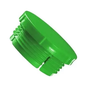 Zátka se závitem Typ 1 M24x1,5 mm, LDPE, zelená