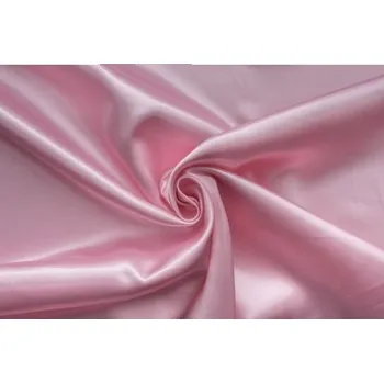 Saten SVĚTLE RŮŽOVÝ Pes - metrový textil - Sv. růžový, 150 cm