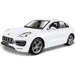 Bburago Plus Porsche Macan 1:24 bílá metalíza