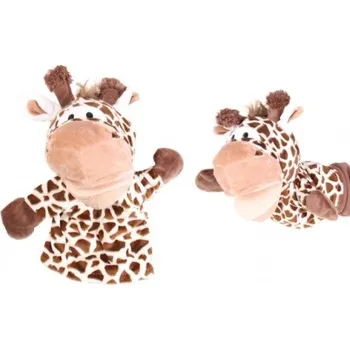 plyšák Plyšový maňásek na ruku žirafa var.1
