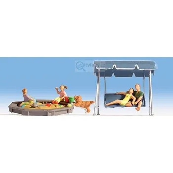 Modelová železnice TT - Rodiče a děti / NOCH 45590