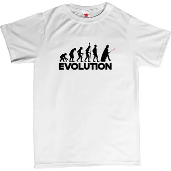 Žertovný předmět Evolution Darth Vader - pánské tričko s potiskem L šedá - melír Černá - 402