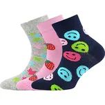 Dívčí ponožky Lonka - Dedotik H, mix barev Barva: Mix barev, Velikost: 30-34