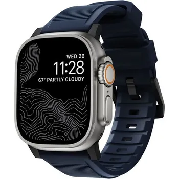 Chytré hodinky Nomad Rugged Strap řemínek Apple Watch 49/45/44/42mm modrý/černý