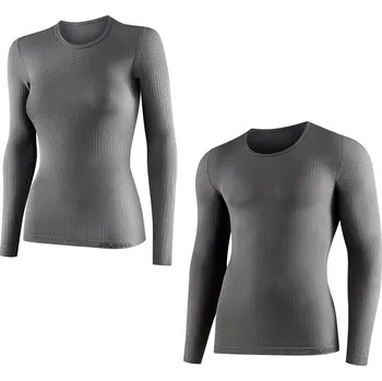 Pánské oblečení Brubeck UNISEX tričko s dlouhým rukávem Multifunctional Barva: Šedá, Velikost: L