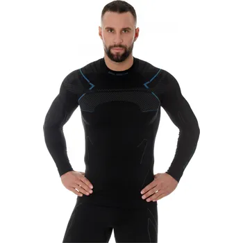 Pánské tričko Brubeck pánské tričko s dlouhým rukávem Thermo Barva: Černá, Velikost: M