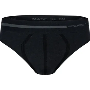 Slipy Brubeck pánské slipy Comfort Wool Barva: Černá, Velikost: M