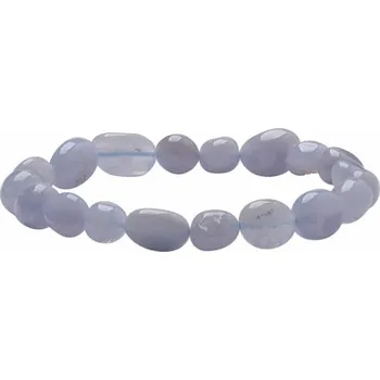 Náramek Chalcedon AA náramek nugetky obvod cca 17 až 23 cm