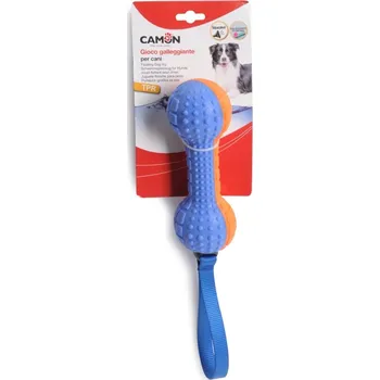 Hračka pro psa CAMON PÍSKAJÍCÍ KOST S UCHEM 32 cm