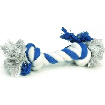 Hračka pro psa Beeztees Hračka pro psy Flossy lano modro bílé 20cm