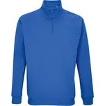 SOĽS Conrad Unisex mikina se 1/4 zipem SL04234 Royal blue XL