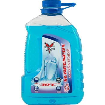 Směs do ostřikovače CleanFox Zimní kapalina do ostřikovačů SCREENFOX -30°C 3 l