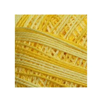 Háčkovací příze Sněhurka ombré 16162 - kanárkově žlutá