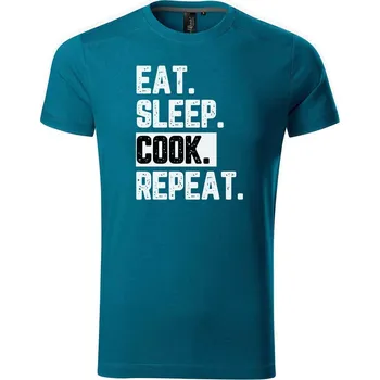 Pánské tričko DOBRÝ TRIKO Pánské tričko Cook Velikost: L, Barva: Petrolejová