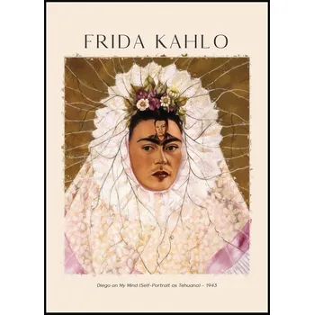 Plakát Jen tak z lásky Frida Kahlo - Diego v mé mysli Rozměr plakátu: A4 (21 x 29,7 cm)