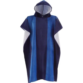 Dámský župan Modré bavlněné pončo Stripe – Catherine Lansfield ID_1611426