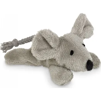 Hračka pro kočku Nobby plyšová myš s šustivým tělem 9 cm
