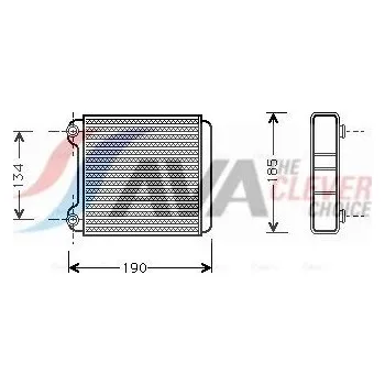 Výměník tepla Výměník tepla, vnitřní vytápění AGB 1328N8-1
