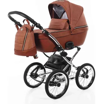 Kočárek Kombinovaný kočárek Jasmine Camino Classic 01-Choco