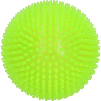 Hračka pro psa Dog Comets Exoplanet ježatý míč zelený L/10cm