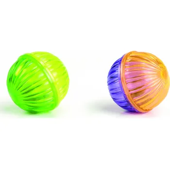 Hračka pro kočku Beeztees Hračka pro kočky míček s korálky 4cm