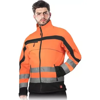 pracovní bunda Leber&Hollman NEMO PB reflexní softshellová bunda oranžová