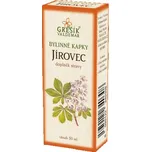 Valdemar Grešík - Natura s.r.o. Jírovec kapky 50 ml GREŠÍK-Z-40% líh, Bylinné kapky