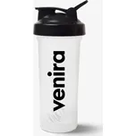 VENIRA shaker PRO s poutkem, černo-bílý, 600 ml
