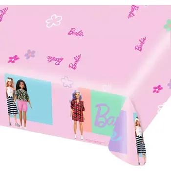 Jednorázový ubrus Papírový ubrus panenky Barbie