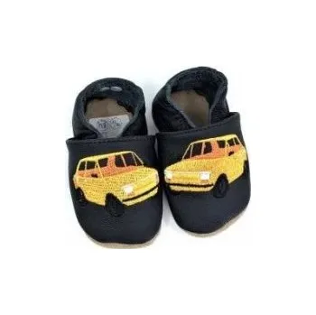 Capáčky Kojenecké capáčky BaBice, žluté auto (Žluté auto)
