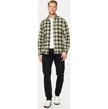 Pánská košile Blend Košile 20717421 Zelená Slim Fit S