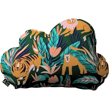 Polštář Yellow Tipi Polštář Soft Cloud zelený