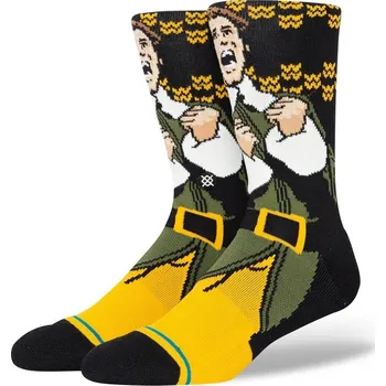 Pánská móda STANCE ponožky - Smilings My Favorite (BLK) velikost: L