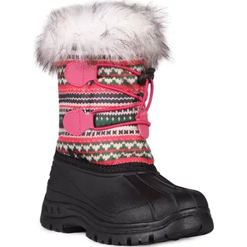 Dívčí sněhule Dětské sněhule League 62/170 J - černá/růžová 25