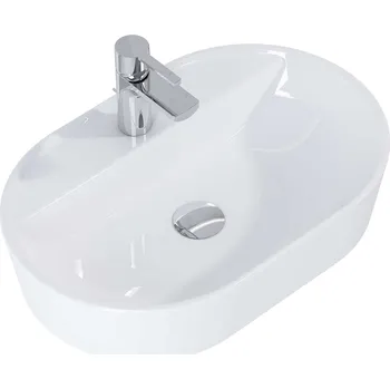 Umyvadlo Elita Babette umyvadlo 62x41.2 cm oválné na pult bílá RE040620018060
