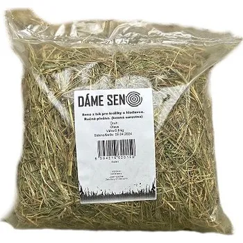 Pro hlodavce Dáme seno Seno BIO české, ručně balené - otava 0,8kg