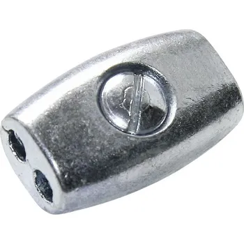 Ohradník Spojka pro lanko a pleteninu, do 2.5 mm pozink AKO