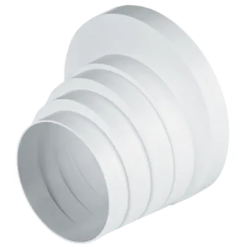 Příslušenství pro vzduchotechniku Den Braven Redukce kulatých kanálů víceprůměrová 100 x 150 mm