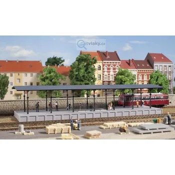 Modelářství Auhagen H0 - Nástupiště kryté s podchodem / Auhagen 11440